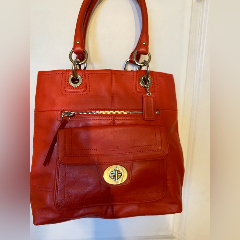 Coach Red shoulderbag